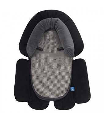 COOLBEBE Upgraded 3-in-1 Baby Head Neck Body Support Pillow for Newborn Infant Toddler - Extra Soft Car Seat Insert Cushion Pad, Perfect for Carseats, Strollers, Swing