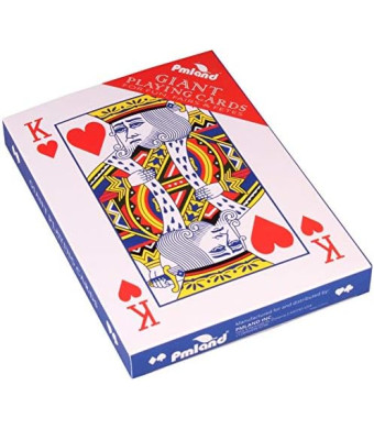 Giant 5 x 7 Inch Large Poker Index Playing Cards