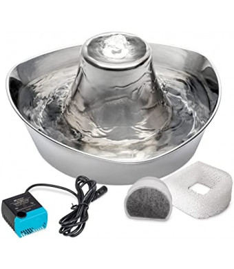 PetSafe Seaside Stainless Pet Fountain