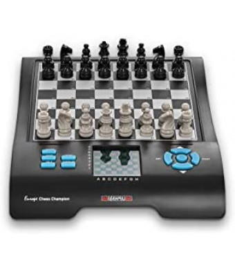Millennium Chess Champion Electronic Chess Board - For Beginners & Improving Chess Players - Great Partner for Play and Practice- Model MIL800