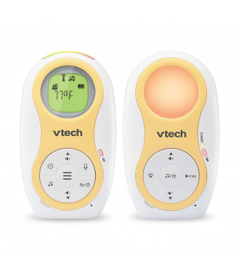 VTech DM1215 Enhanced Range Digital Audio Monitor with Dual Unit Rechargable Battery & Night Light