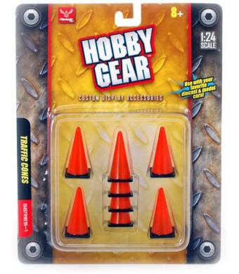 "Hobby Gear" Traffic Cones Series 1 - 8 cone set