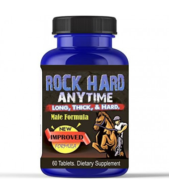 Testosterone Booster for Men Vitamins Natural Energy, Strength & Stamina (1 Bottle) 60 Pills