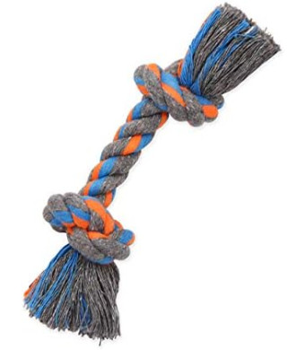 Mammoth Pet Products Flossy Chews Cottonblend Color Rope e, Mini, 6-Inch, MultiColored (20000V)