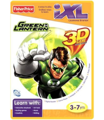 Fisher-Price iXL Learning System Software Green Lantern 3D