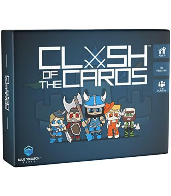 Blue Wasatch Games Clash of The Cards Card Game - Match, Collect, and Battle for Armies, Use Action Cards to Protect and Attack. Fun for Adults, Teens, and Kids.