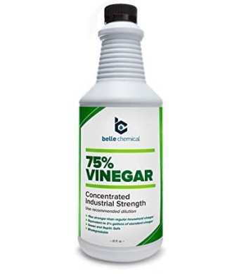 75% Pure Vinegar - Concentrated Industrial Grade  32oz PACKAGING MAY VERY