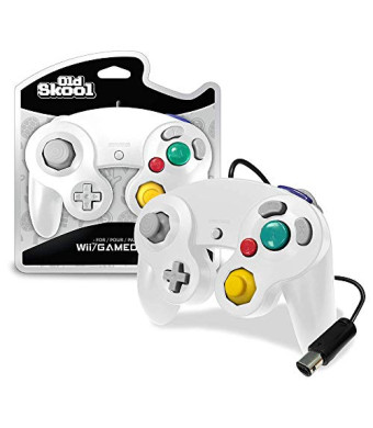 Old Skool Controller Compatible with GameCube/Wii - white