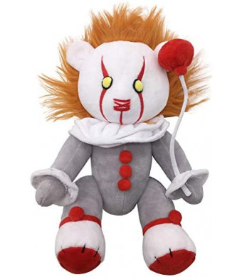 Verceco Cute Clown Plush Toy 13'' Stuffed Toy Doll Figure for Kids Birthday