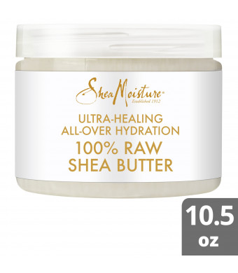 SheaMoisture for Ultra-Healing 100% Raw Shea Butter, 10.5 oz