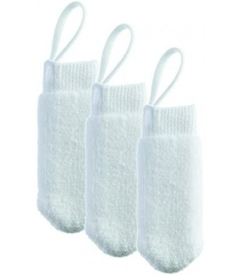 Petosan Microfiber Fingerbrush, Oral Cleaner for Dogs, 3 Pack