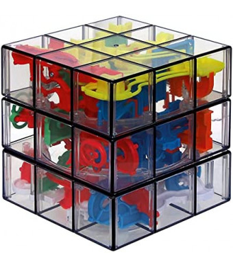 Rubik’s Perplexus Fusion 3 x 3, Challenging Puzzle Maze Ball Skill Game, for Adults and Kids Ages 8 and up