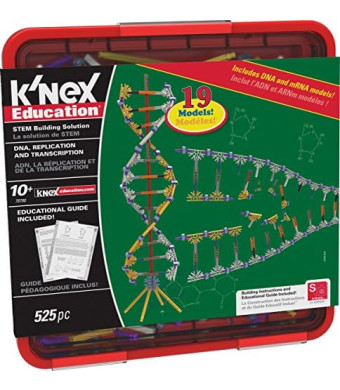 K’NEX Education – DNA Replication and Transcription Set – 525 Pieces – Ages 10+ Science Educational Toy