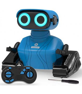 KaeKid Robots for Kids, 2.4Ghz Remote Control Robot Toys with LED Eyes & Flexible Arms, Dance & Sounds, RC Toys for 3 4 5 6 7 8 Year Old Boys Girls