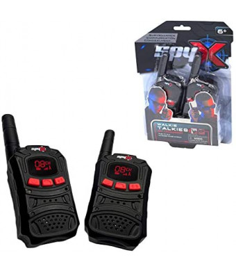 SpyX Spy Walkie Talkies - Made for Small Hands and Doubles as a Spy Toy for Buddy Play. Perfect Addition for Your spy Gear Collection!