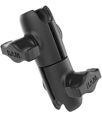 RAM Mounts RAP-B-200-12U Composite Double Socket Swivel Arm Compatible with RAM B Size 1" Ball Components