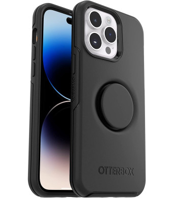 OtterBox + Pop Symmetry Series Case for iPhone 14 Pro (Only) - Non-Retail Packaging - (Black)