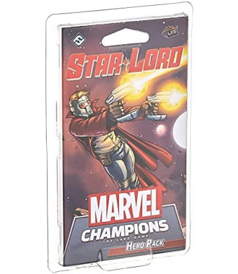 Marvel Champions The Card Game Star-Lord Hero Pack | Strategy Card Game for Adults and Teens | Ages 14+ | 1-4 Players | Average Playtime 45-90 Minutes | Made by Fantasy Flight Games