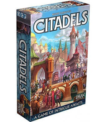 Citadels Revised Edition Card Game | Strategy Game | Drafting Game for Adults and Kids | Ages 10+ | 2-8 Players | Average Playtime 30-60 Minutes | Made by Z-Man Games