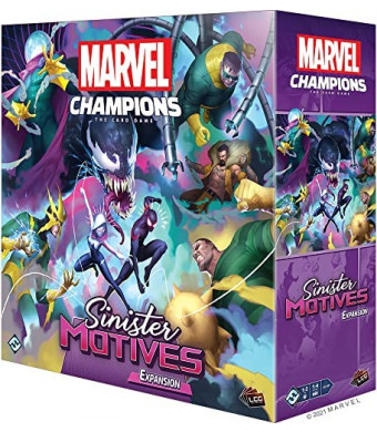 Marvel Champions The Card Game Sinister Motives Campaign Expansion | Strategy Card Game for Adults and Teens | Ages 14+ | 1-4 Players | Avg. Playtime 45-90 Mins | Made by Fantasy Flight Games