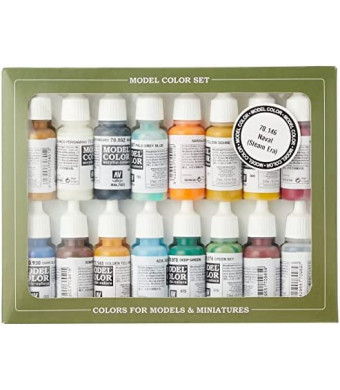 Vallejo Naval Steam Era Paint Set, 17ml