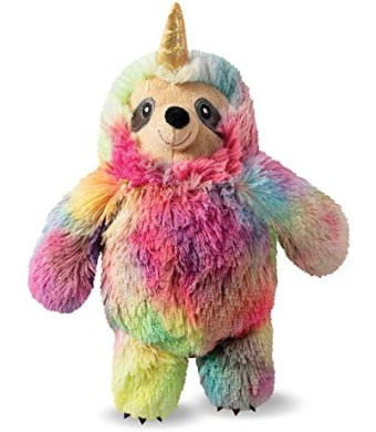 Fringe Studio Dog Toy, Slothicorn-Plush Pet Toy (289334), Multicolor Medium