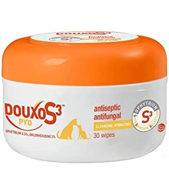 Douxo S3 PYO Wipes 30 Count