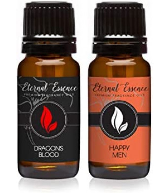 Pair (2) - Dragons Blood & Happy Men - Premium Fragrance Oil Pair - 10ML