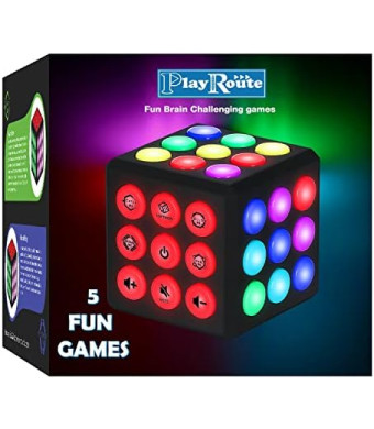 Electronic Brain & Memory Game Cube - Fun Toy Gift Ideas for Ages 6-12+ Year Old Boy & Girl - Cool Toys for Boys and Girls - Handheld Games Gifts for Kids and Teens