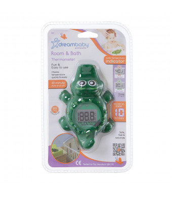 Dreambaby Room & Bath Thermometer, Crocodile