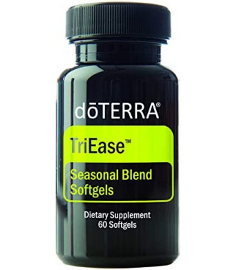 doTERRA - TriEase Softgels Essential Oil Seasonal Blend - 60 Softgels