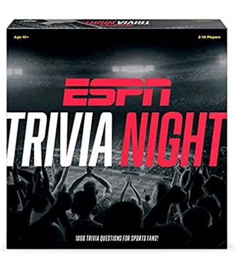 ESPN Trivia Night, Multicolor, 1000 Trivia Questions