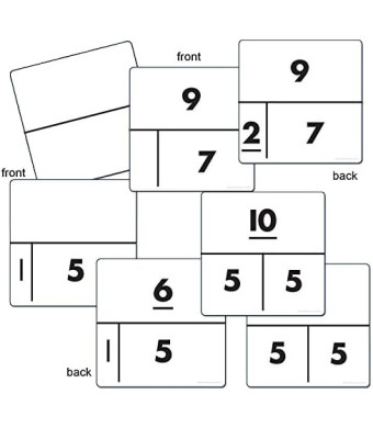 Essential Learning Products K-2 Part-Whole Activity 80 Cards