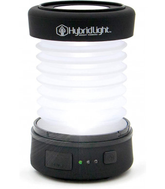 Hybridlight Solar Rechargeable Lantern/Cell Phone Charger. 150 Lm. Built in Solar Panel, (Colors May Vary)