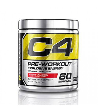 Cellucor - C4 Fitness Training Pre-Workout Supplement for Men and Women - Enhance Energy and Focus with Creatine Nitrate and Vitamin B12
