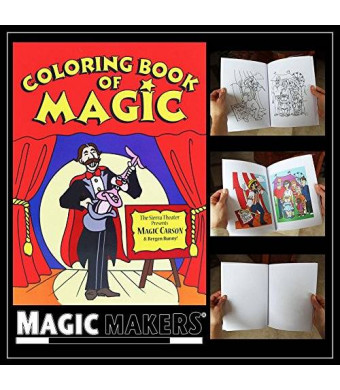 Magic Makers Color Changing Book - Easy Magic Trick (Magic Coloring Book)