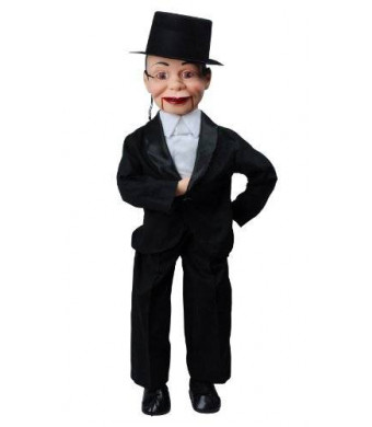 Charlie McCarthy Ventriloquist Doll. Most Famous Celebrity Ventriloquist Radio Dummy Created by Edgar Bergen