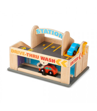 Melissa & Doug Service Station Parking Garage