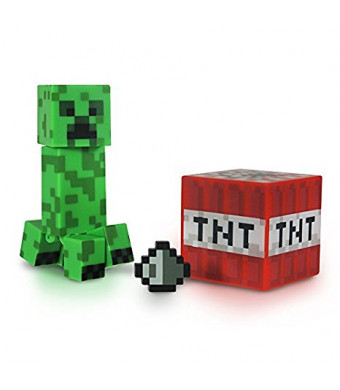 Minecraft Core Creeper Action Figure with Accessory