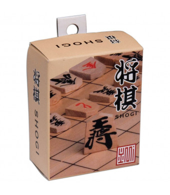 Yellow Mountain Imports Full Set of Wooden Shogi Japanese Chess Pieces / Koma