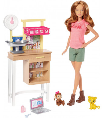 Barbie Zoo Doctor Playset