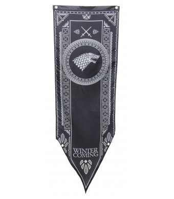 Game Of Thrones- House Stark Tournament Banner Fabric Poster 20 x 60in