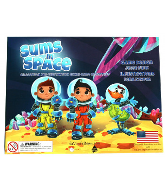 da Vinci's Room Sums in Space - An Addition and Subtraction Math Game for Kids