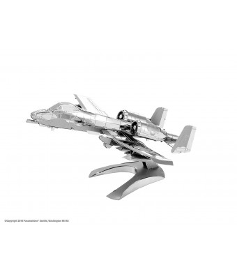 Fascinations Metal Earth A-10 Warthog Airplane 3D Metal Model Kit