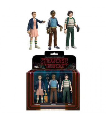 Funko Stranger Things 3.75 inch Action Figures - Eleven, Lucas and Mike