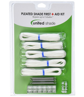 United Shade 650000 Pleated String First Aid Kit