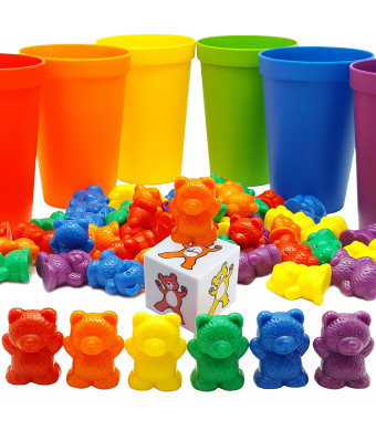 Rainbow Counting Bears with Matching Sorting Cups