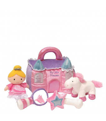 Gund Baby Princess Castle Playset Toy, 8" 