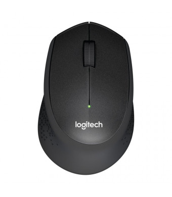 Logitech M330 Silent Plus Wireless Large Mouse – Black