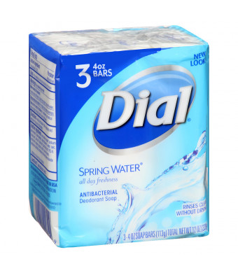 Dial Antibacterial Deodorant Soap Spring Water